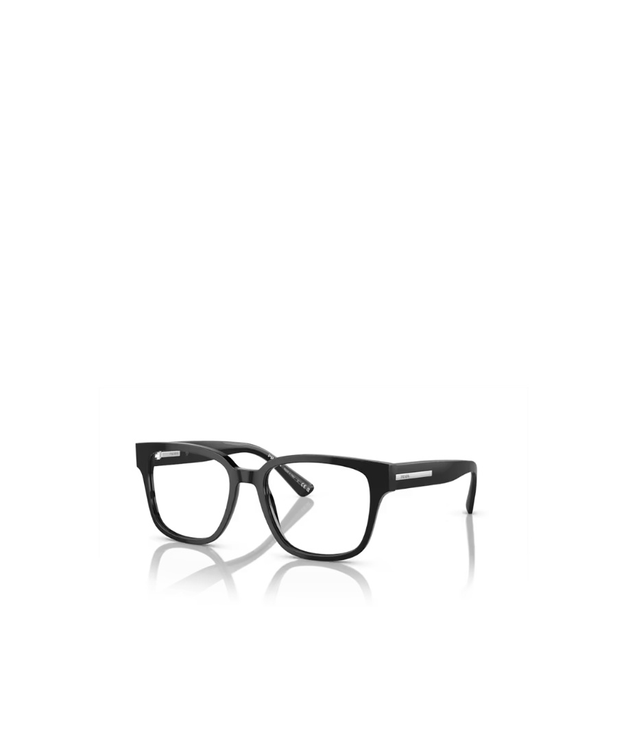 Prada Eyewear Square Frame Glasses In Black