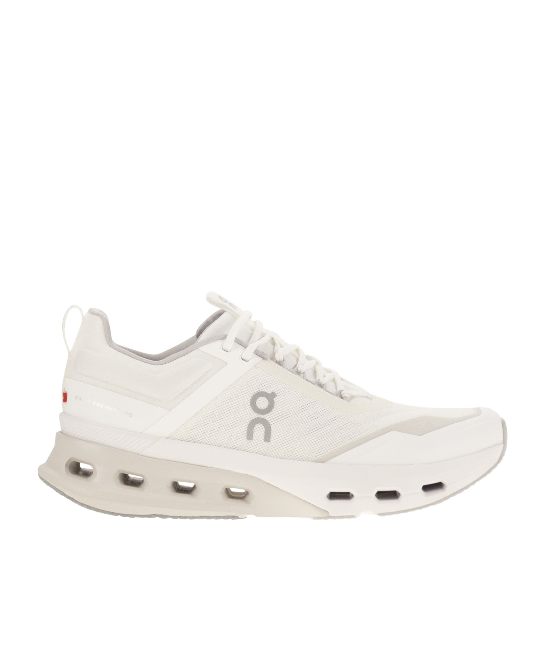 On Running Cloudnova X Sneakers In White