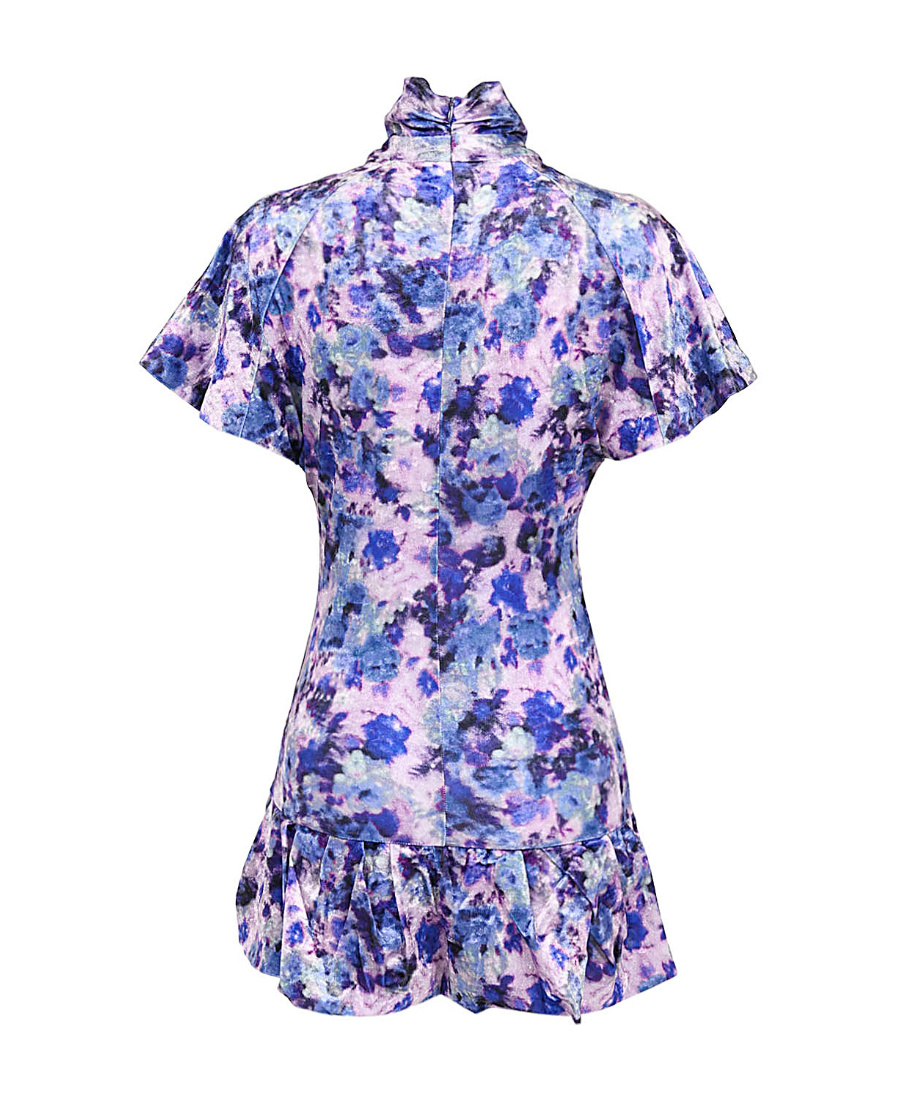 Shop Isabel Marant Flower Printed Blouse In Blue