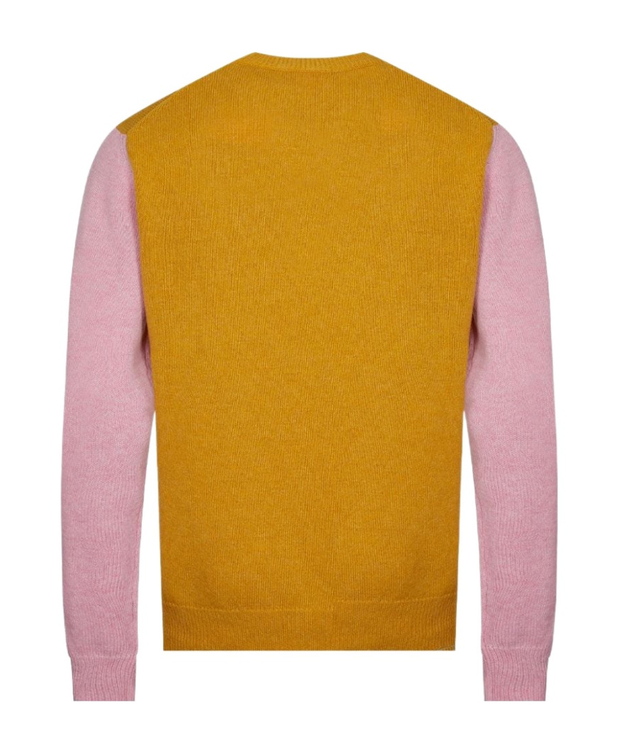 Marni Logo Round Neck Sweater In Multicolor