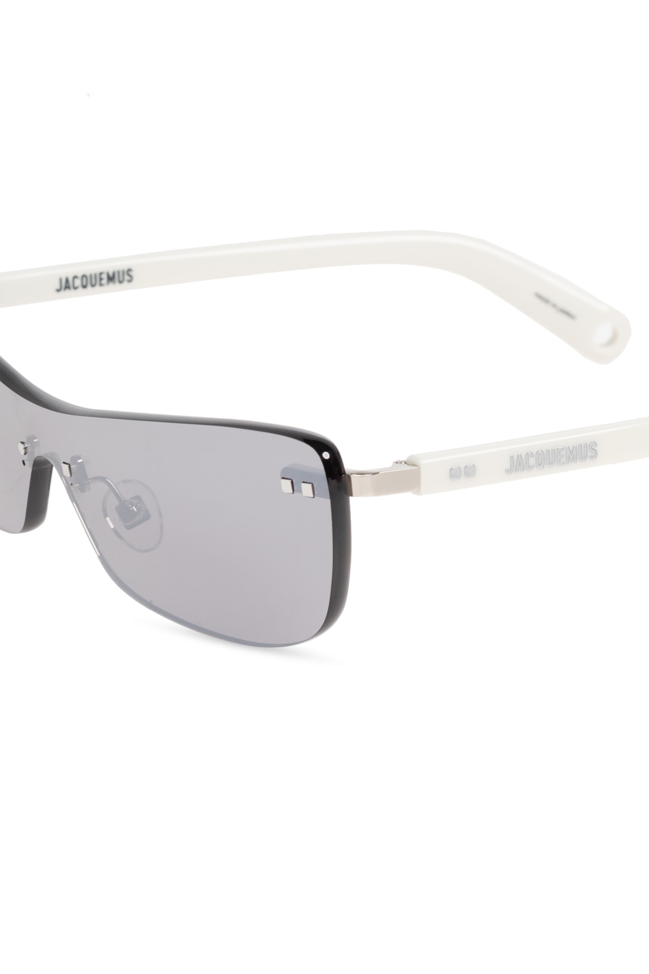 Jacquemus Rimless Sunglasses In Gray