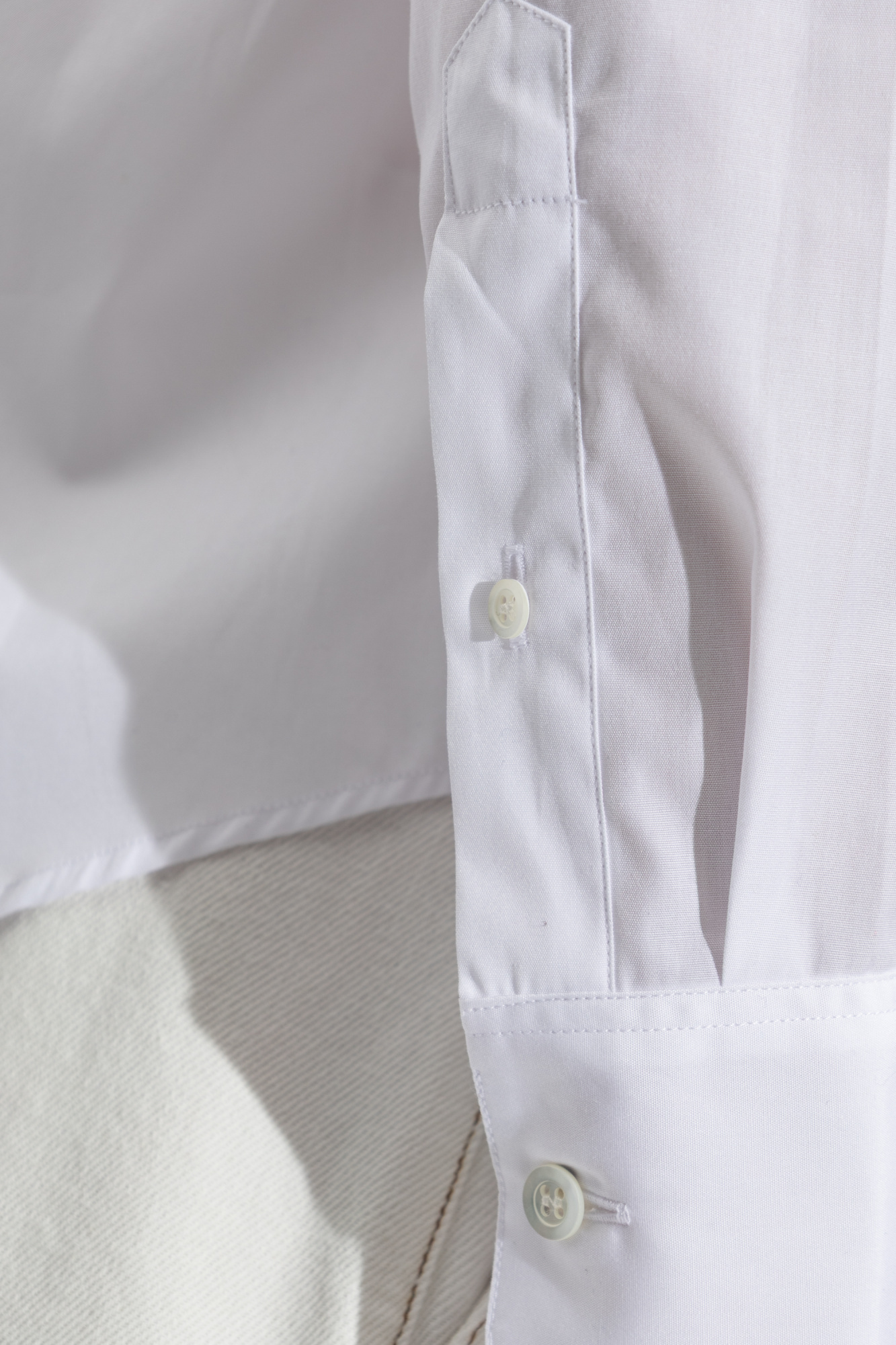 Dries Van Noten Long-sleeved Shirt In White