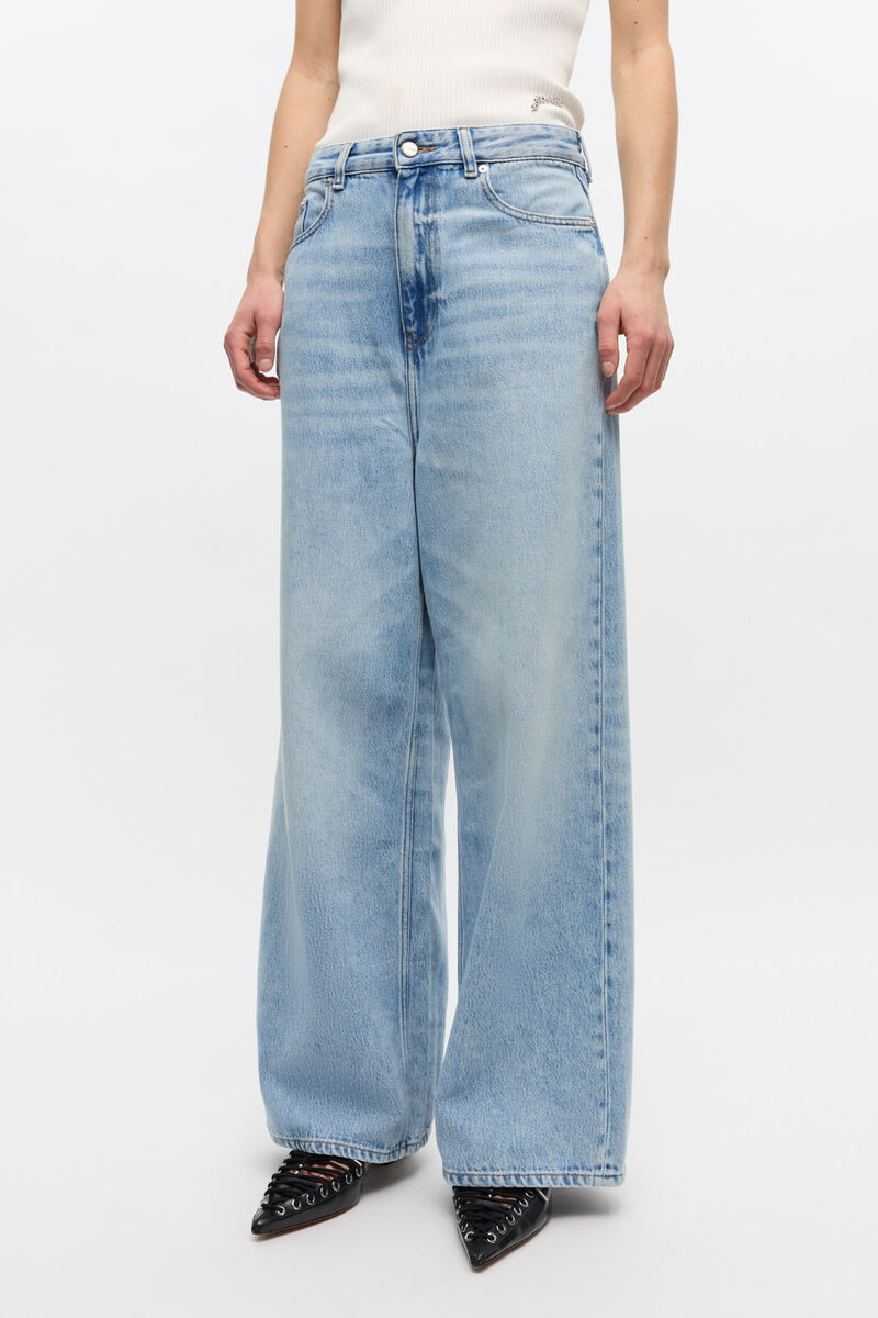 Ganni Organic Cotton Denim Jeans