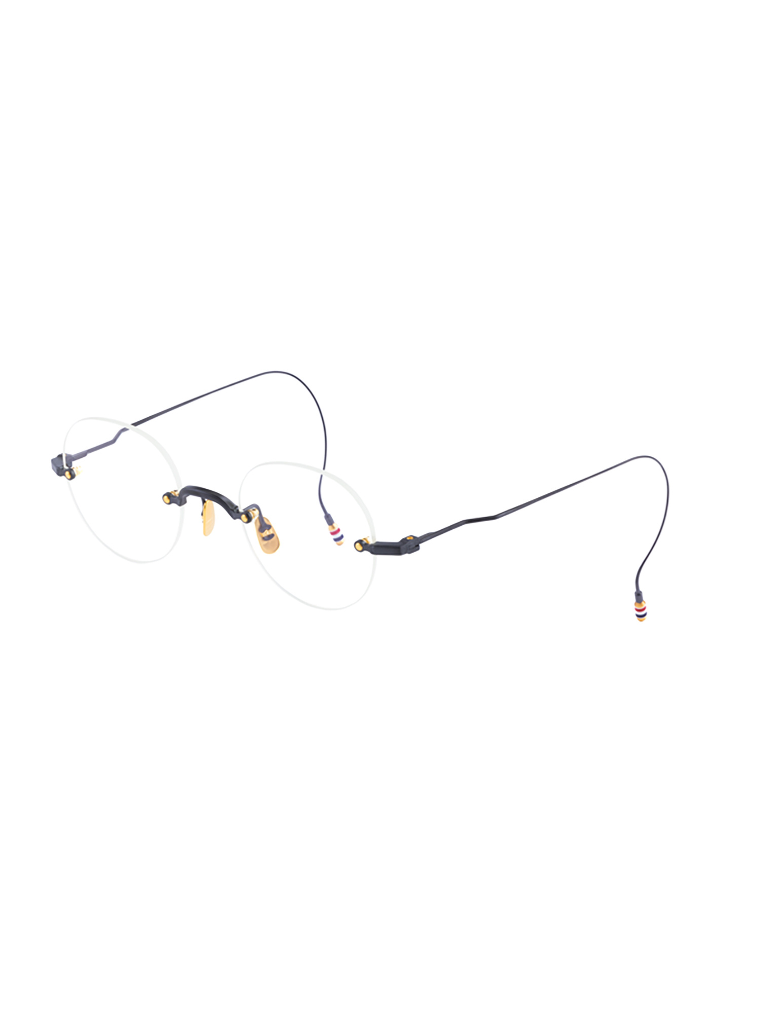 Thom Browne Oval Frame Plain Mirror In White