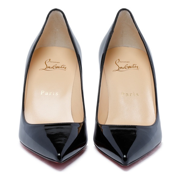 Christian Louboutin Kate Pointed Toe Pumps In Black