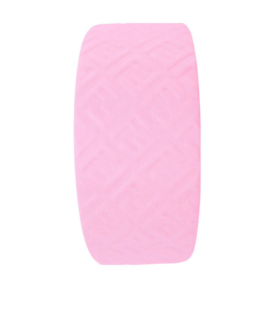 Fendi Ff-logo Print Hair Band In Pink