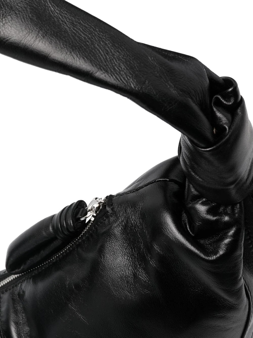 Lemaire Large Croissant Bag In Black