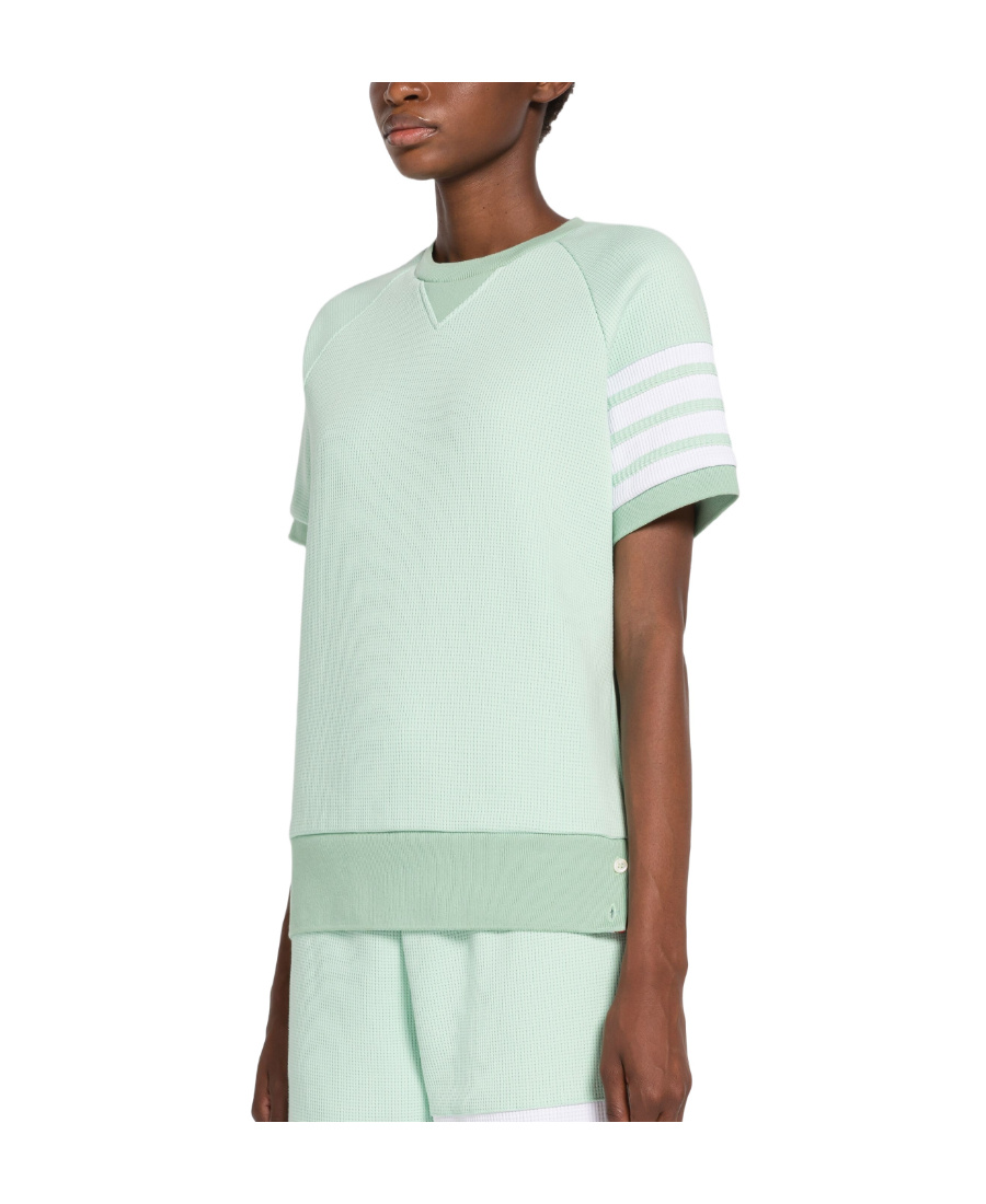 Thom Browne 4-bar Stripe T-shirt In White