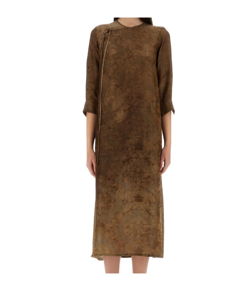 Shop Uma Wang Long Sleeve Dress
