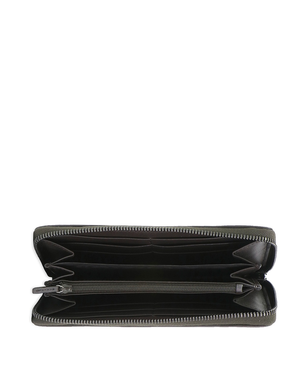 Gucci Zipper Wallet In Gray