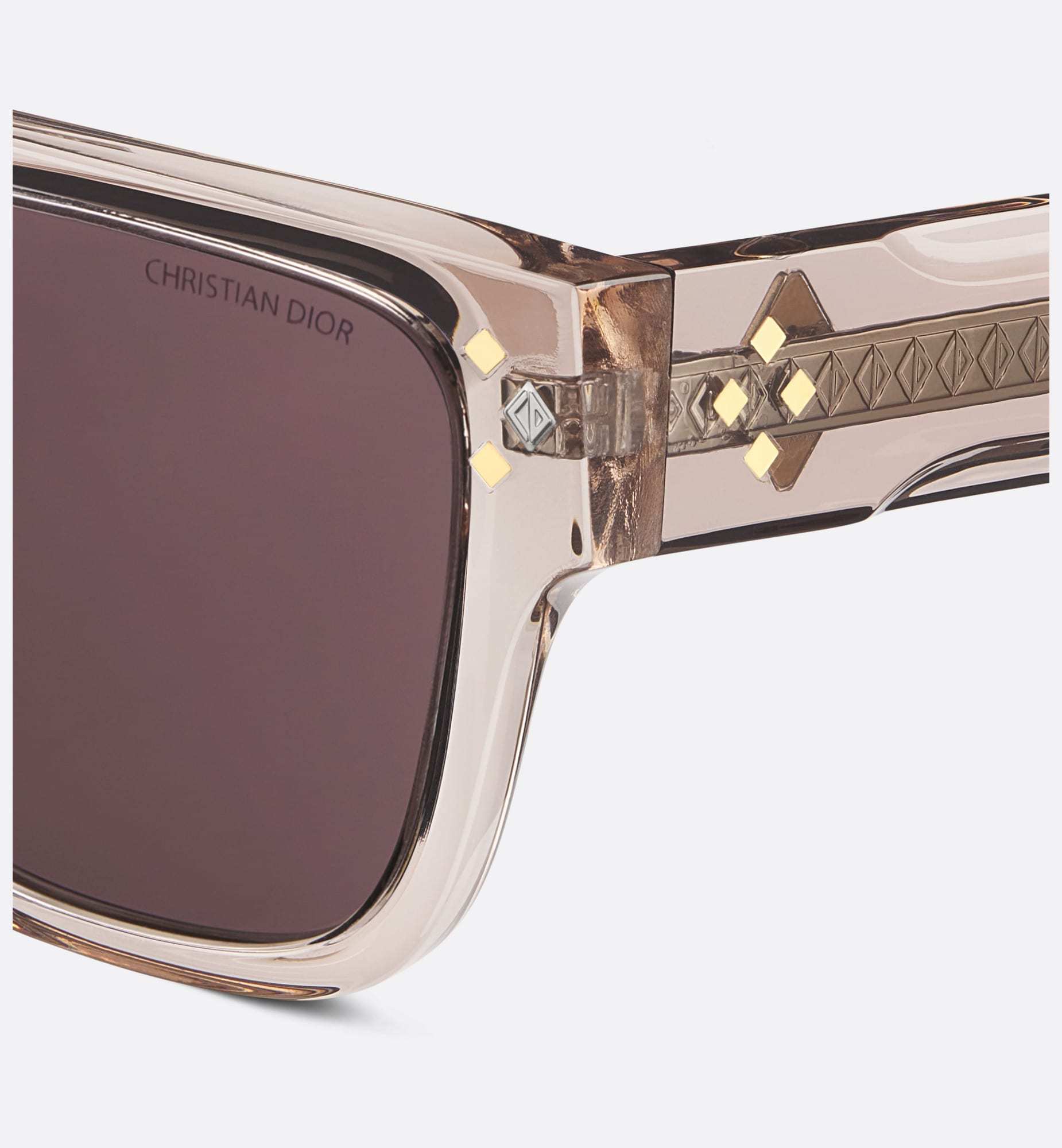 Dior Logo Sunglasses In Black