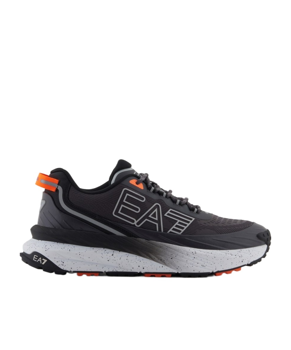 Ea7 Emporio Armani Sneakers Grey In Black