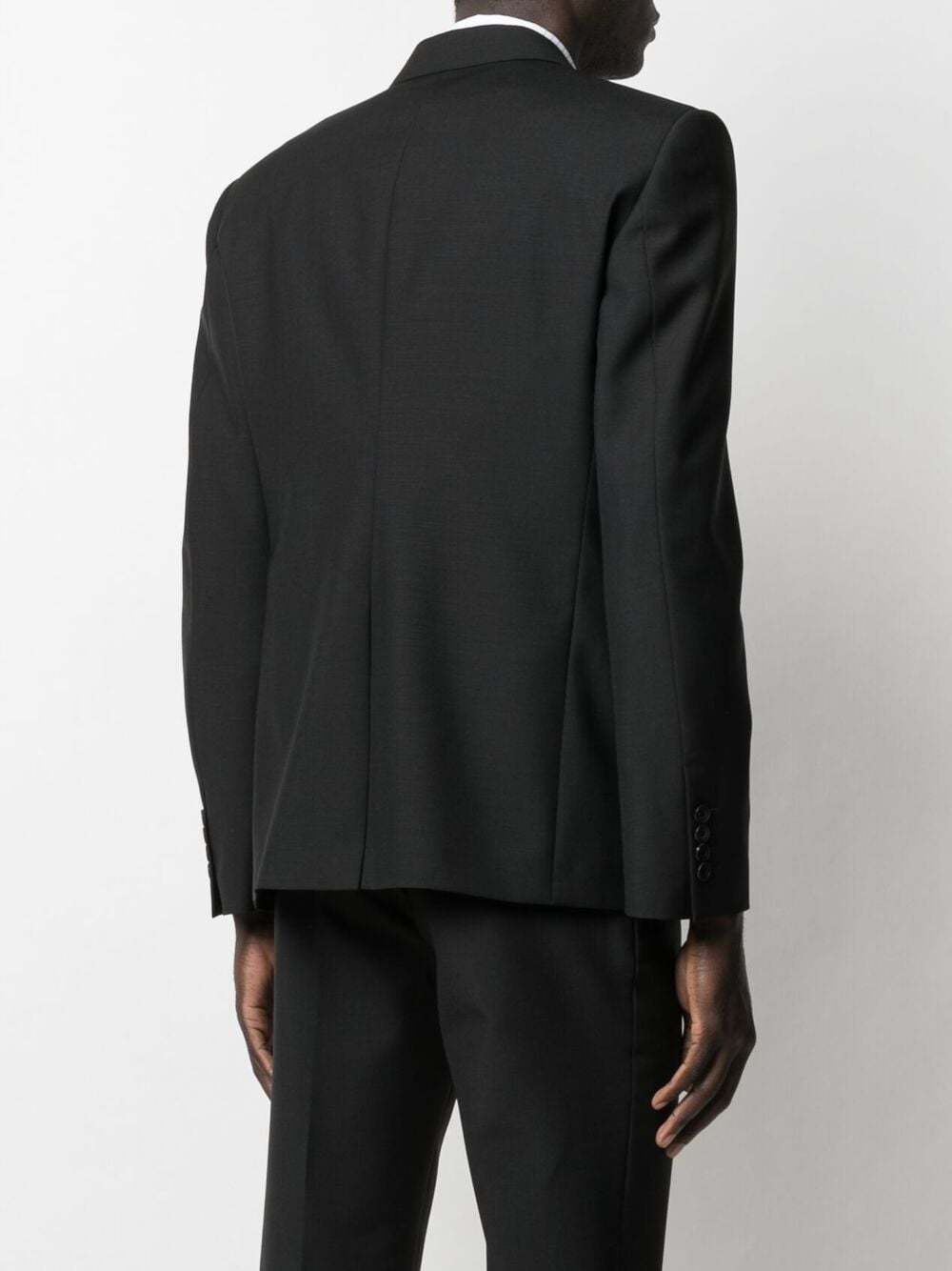 Alexander Mcqueen Single-breasted Suit Jacket In Black