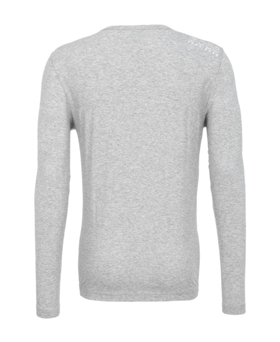 Hugo Boss Logo Long-sleeved T-shirt In White