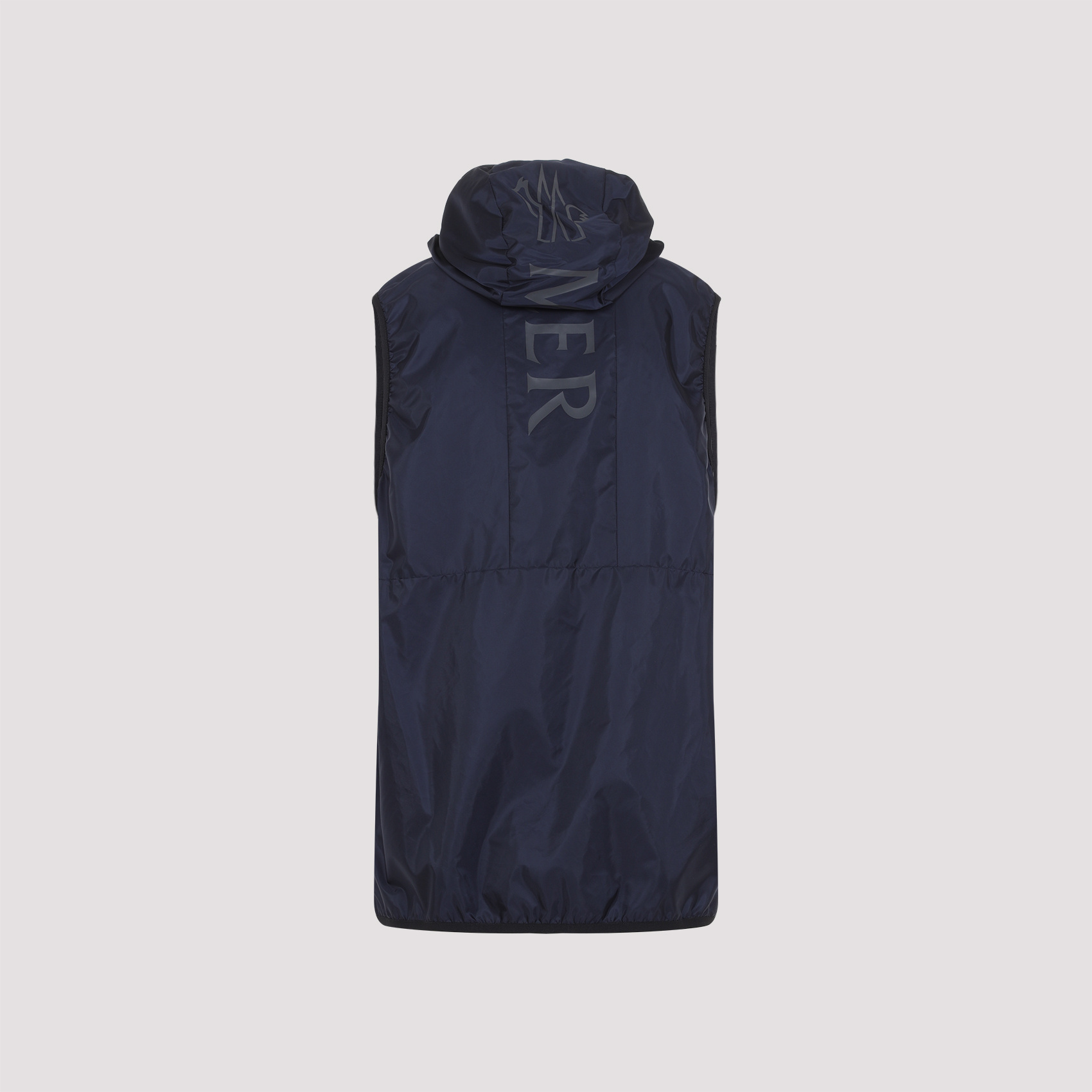 Moncler Moretan Zip-up Vest In Blue