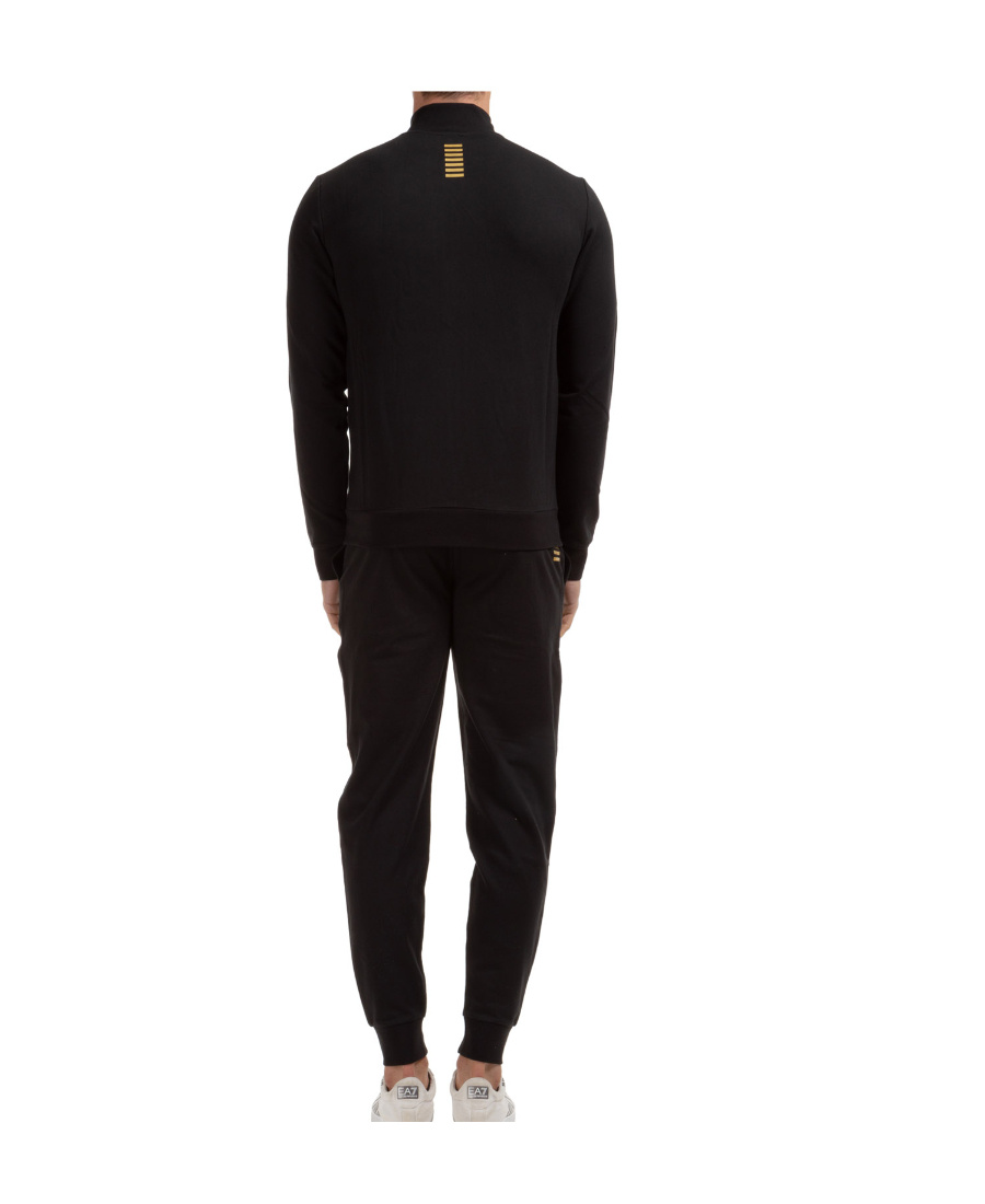 Ea7 Emporio Armani Core Id Tracksuit Black In Black