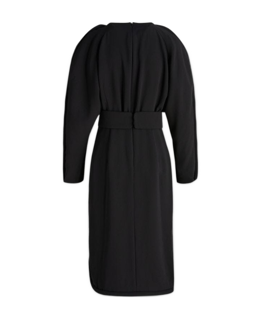 DRIES VAN NOTEN LOGO DRESS