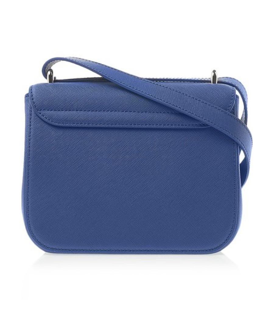 Vivienne Westwood Logo Shoulder Bag In Blue