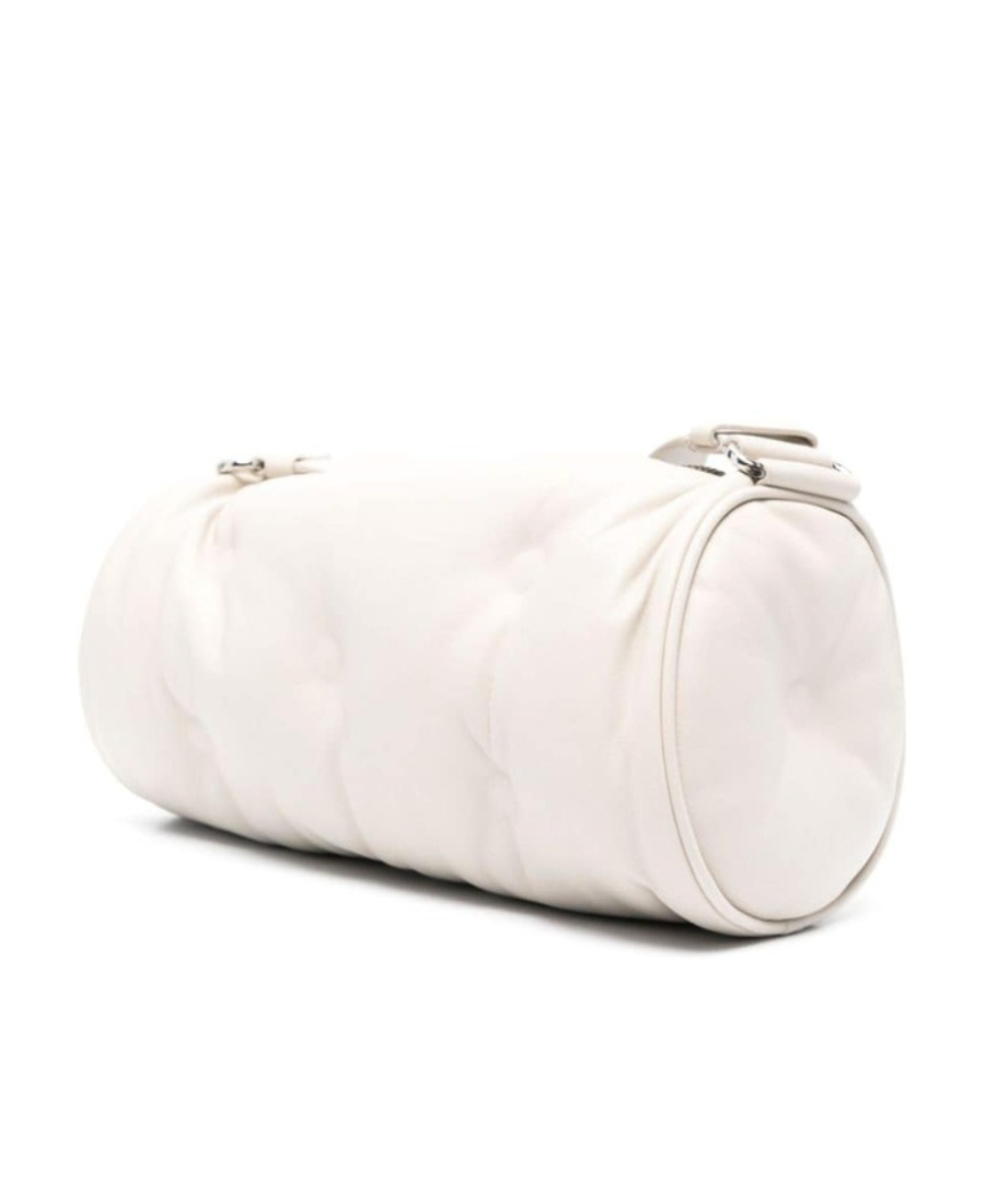 Maison Margiela Glam Slam Leather Bag In Gray