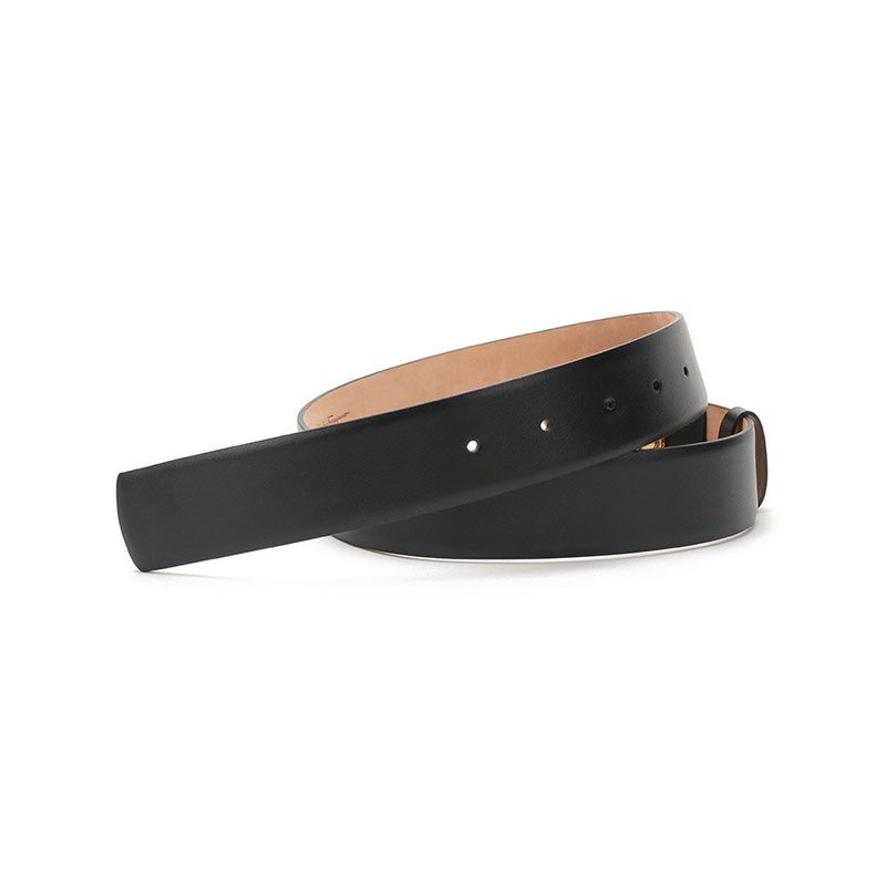 Shop Ferragamo Antique And Old Plate Buckle Belt In Black
