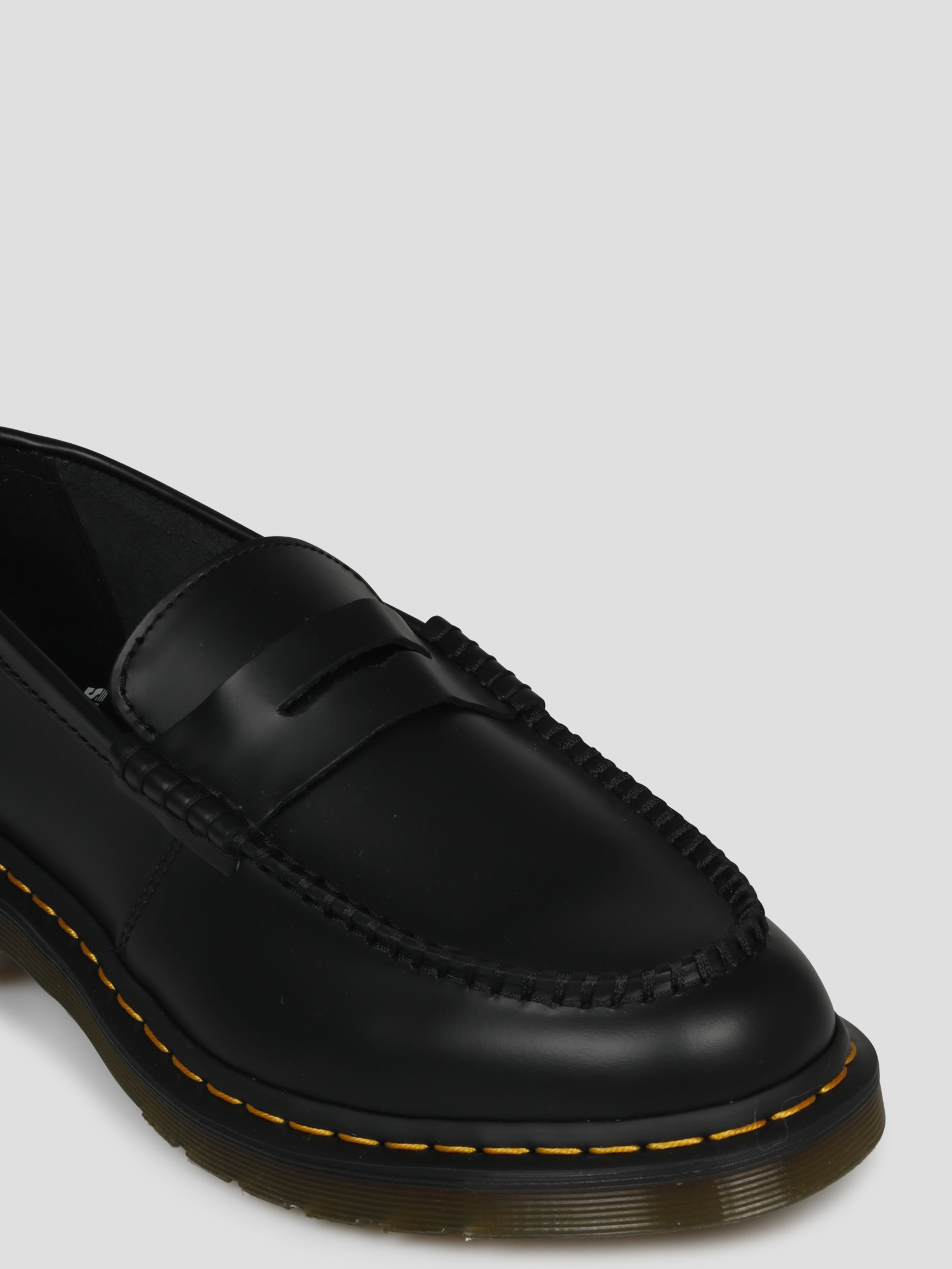 Dr. Martens' Penton Leather Loafers In Black
