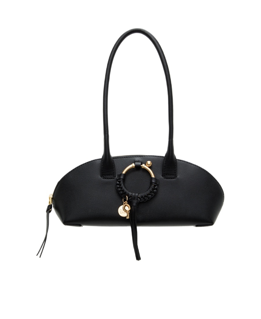 See By Chloé Joan Leather Shoulder Bag In Black