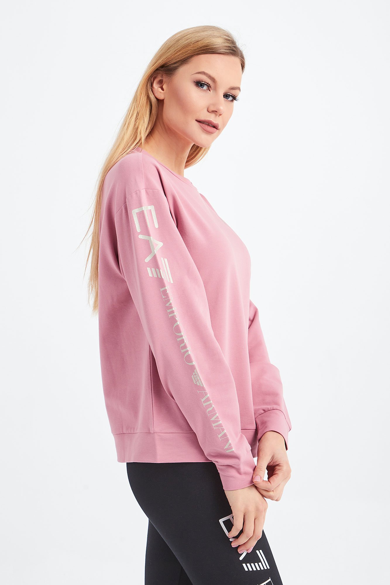 EA7 LOGO DETAILS SWEATER