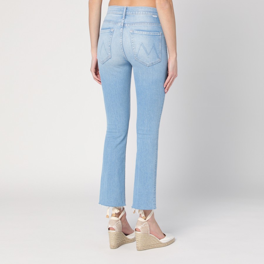 Mother Flared Jeans In Blue