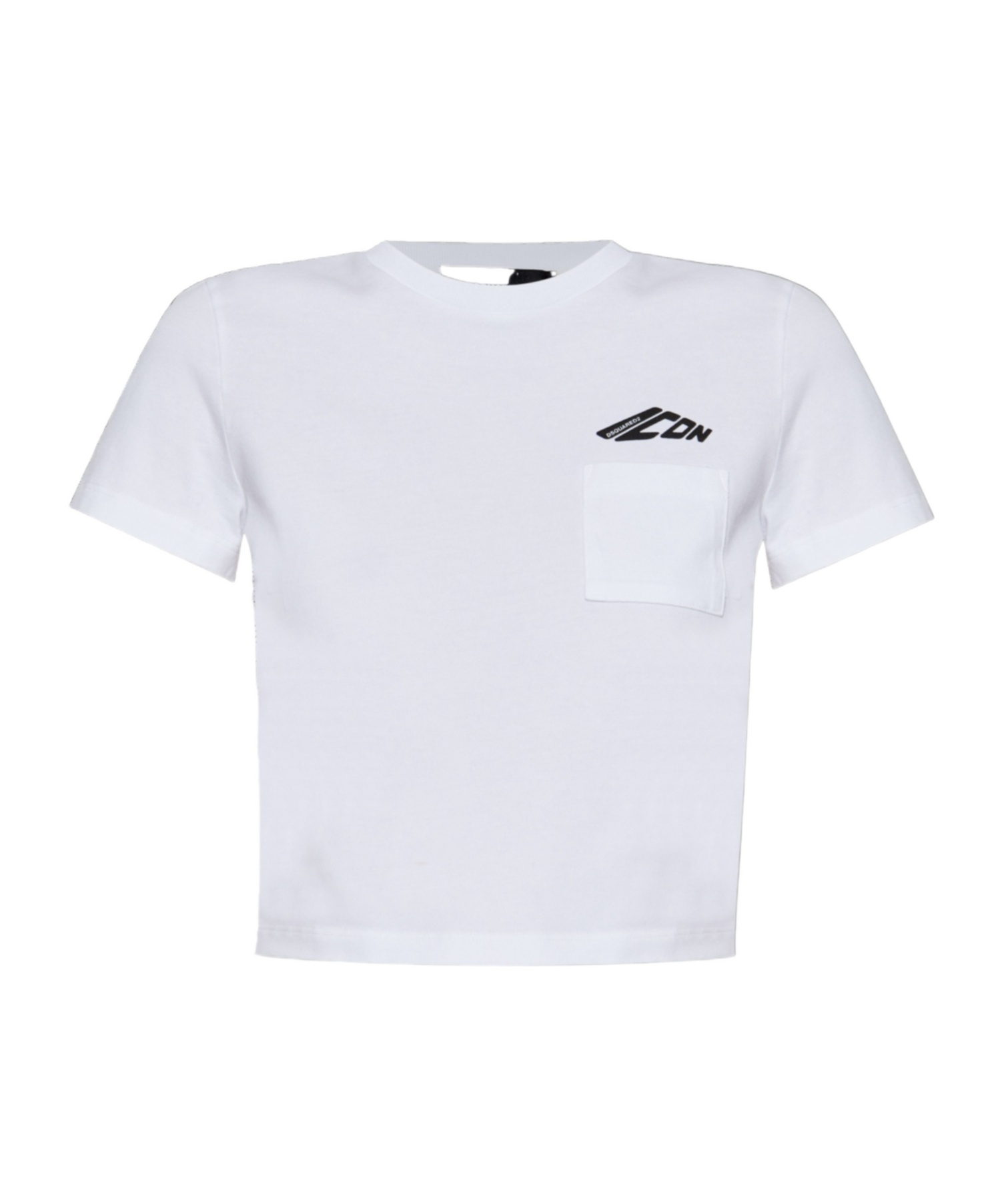 Shop Dsquared2 Icon Cropped T-shirt