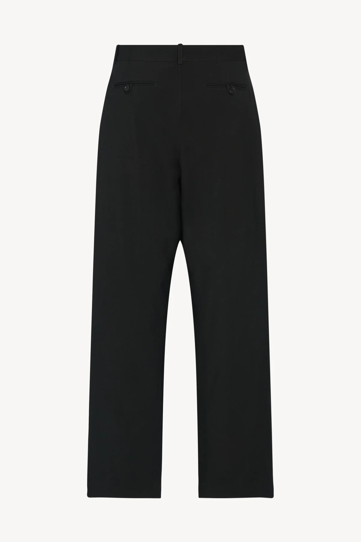 The Row Casual Pants With Belt Loops In Black