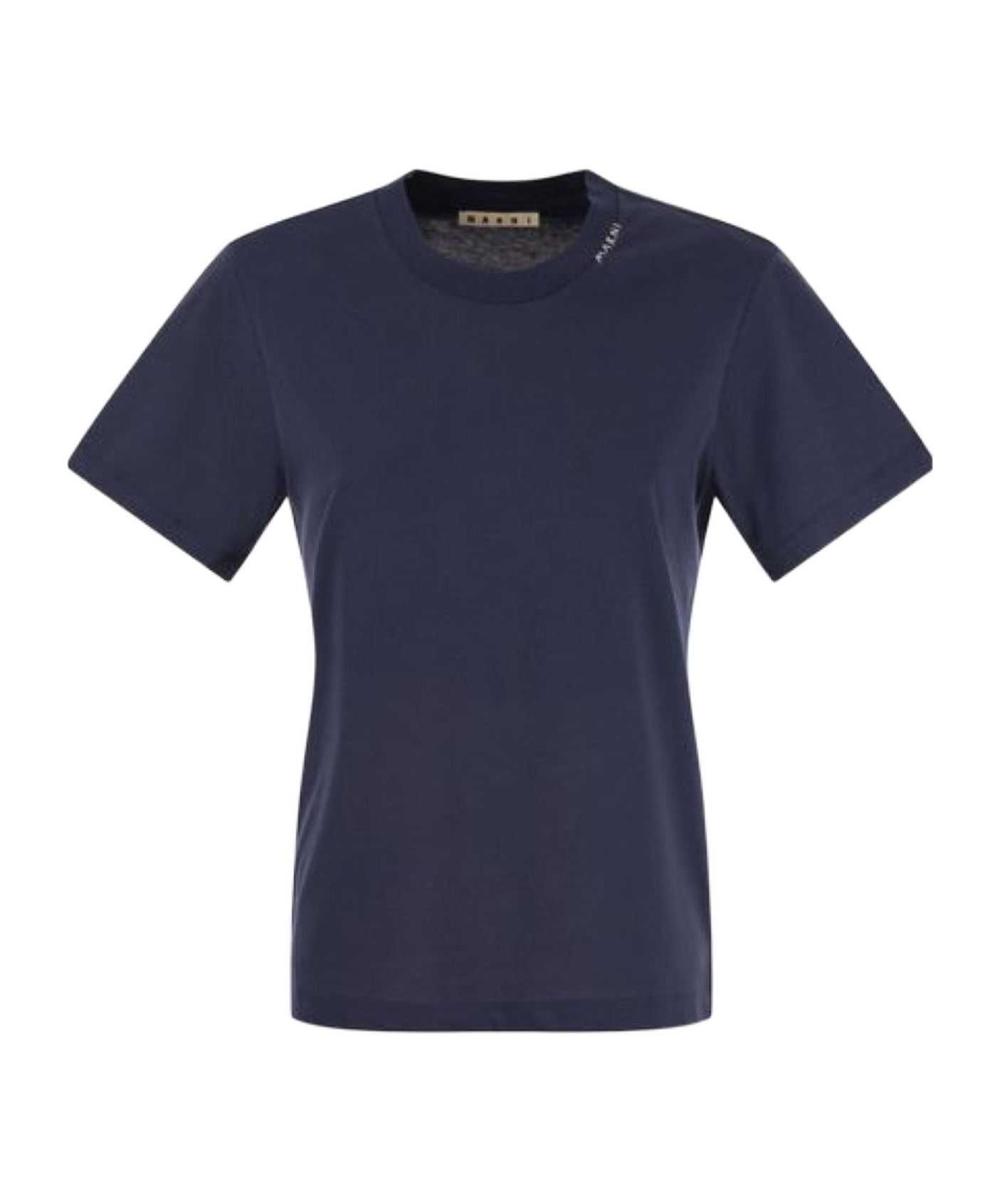 Marni Short-sleeved T-shirt In Black