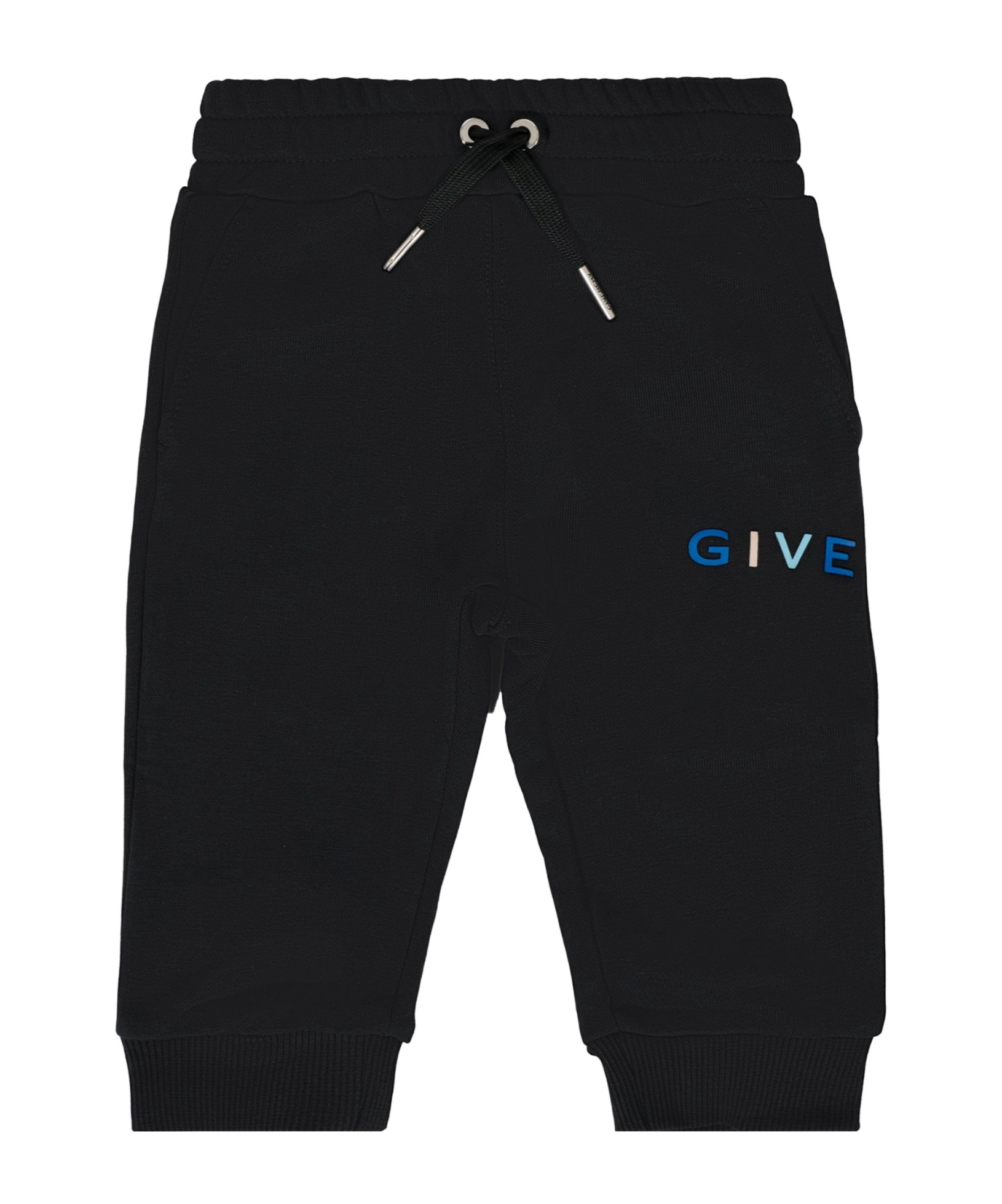 Givenchy Logo-print Drawstring Trousers In Black