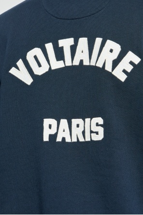 Zadig & Voltaire Long-sleeved Sweatshirt In Blue