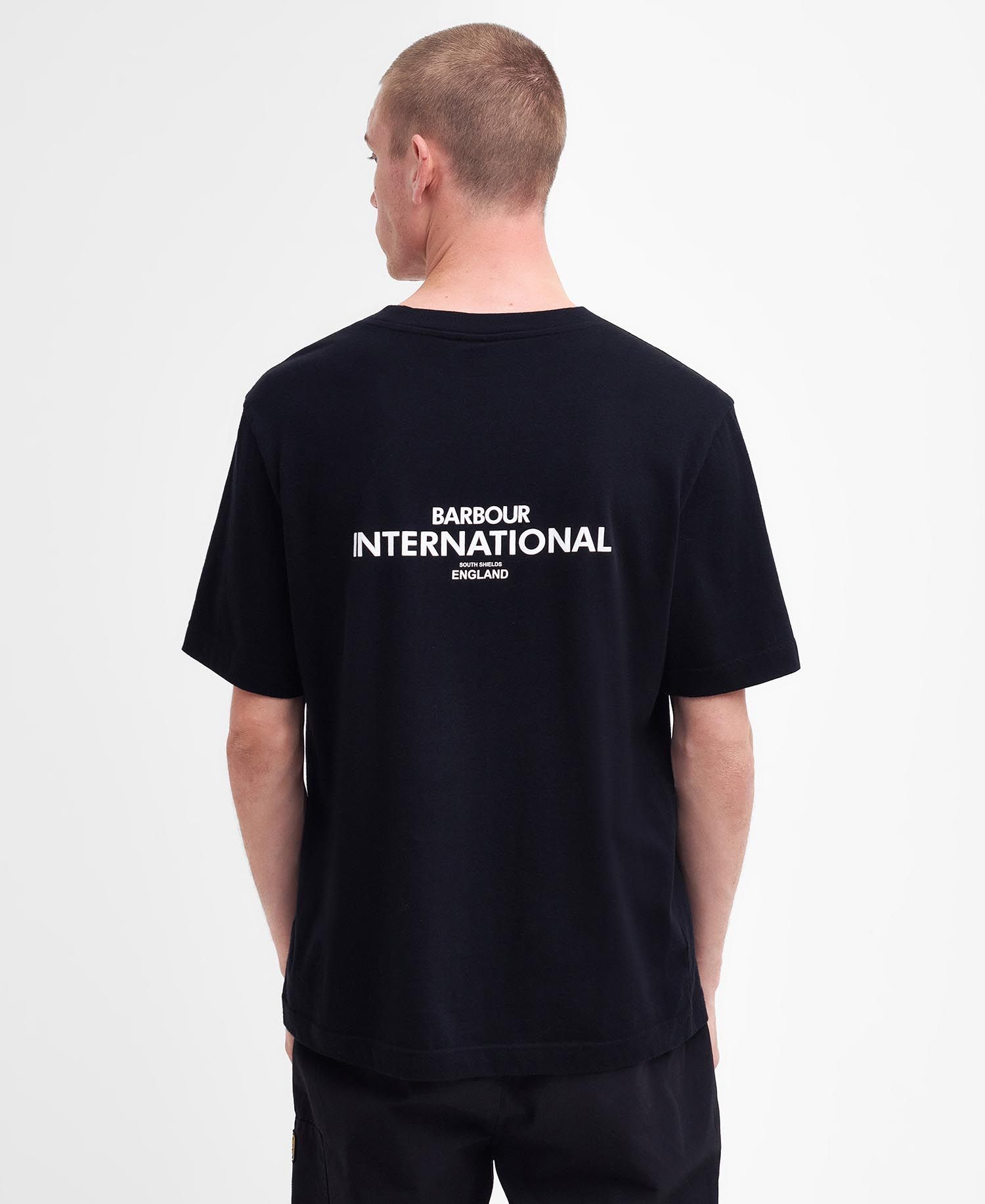 Barbour Short-sleeved T-shirt In Black
