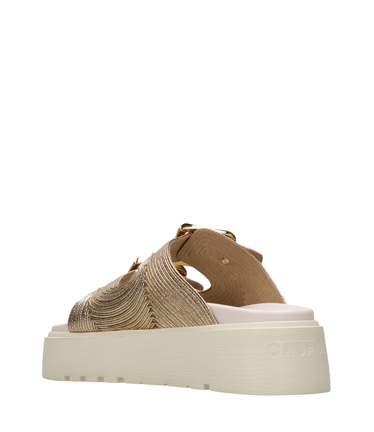 Casadei Platform Slippers In Animal Print