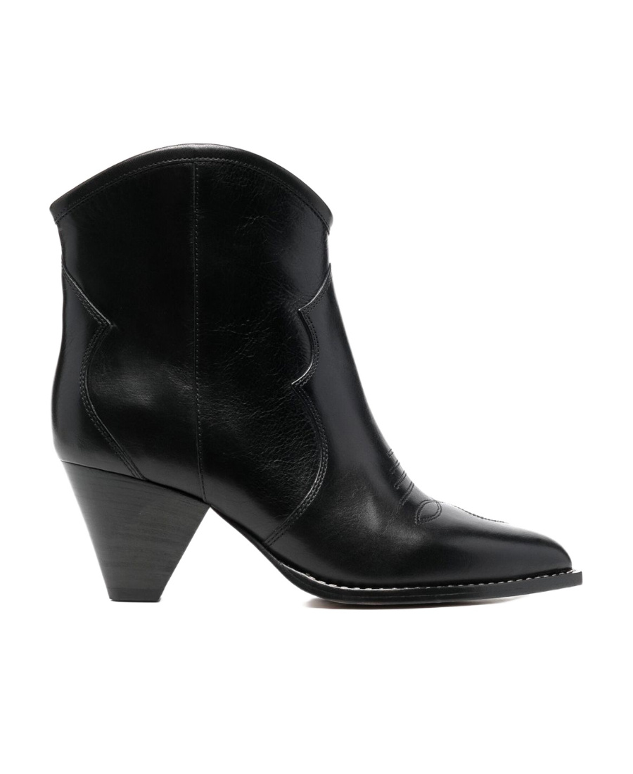 Isabel Marant Darizo Ankle Boots Black In Black