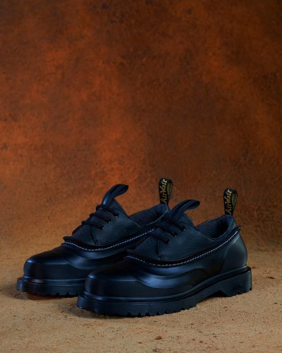 Dr. Martens Laced Boots In Black