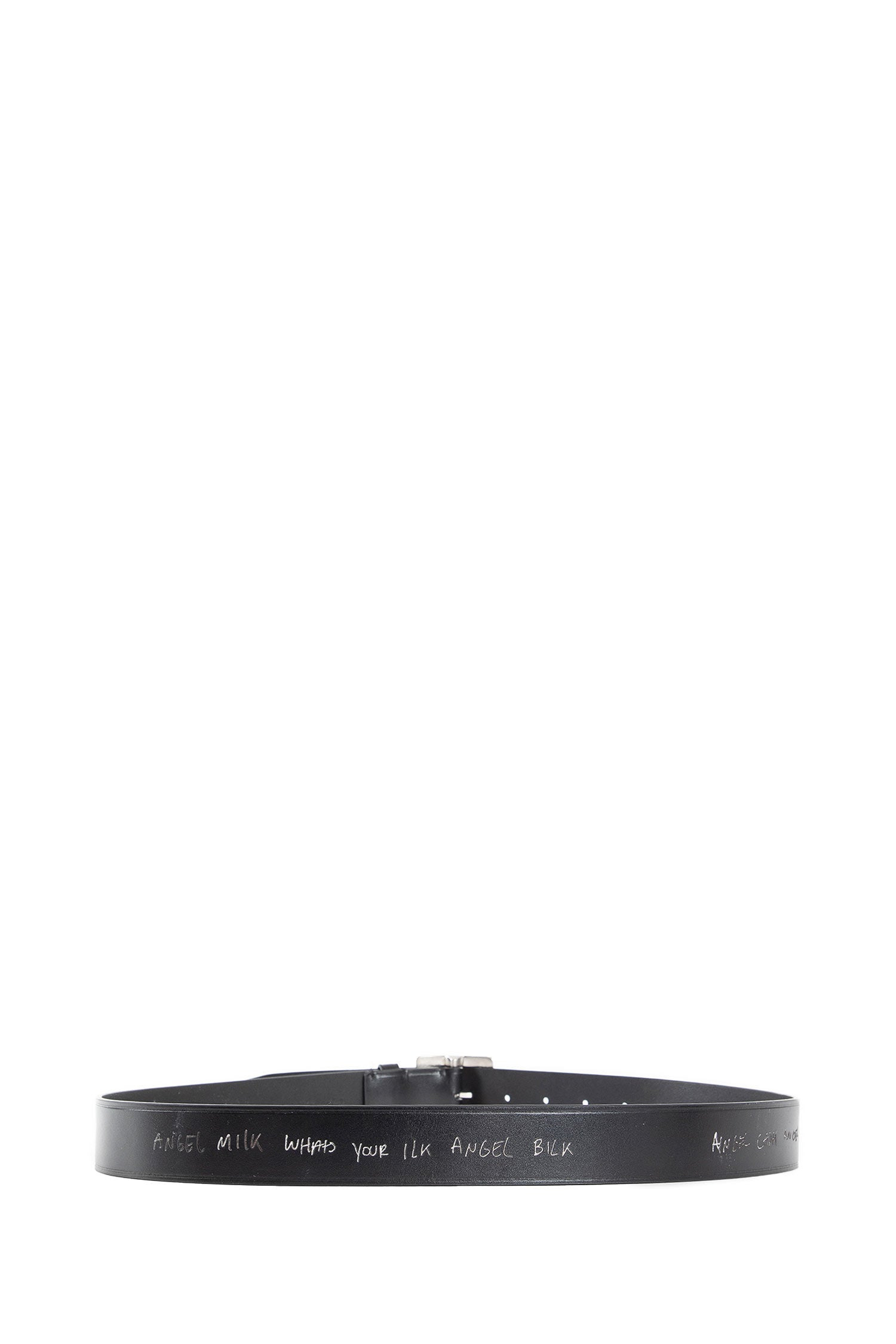 Ann Demeulemeester Sikri Poem Belt 35mm In Black