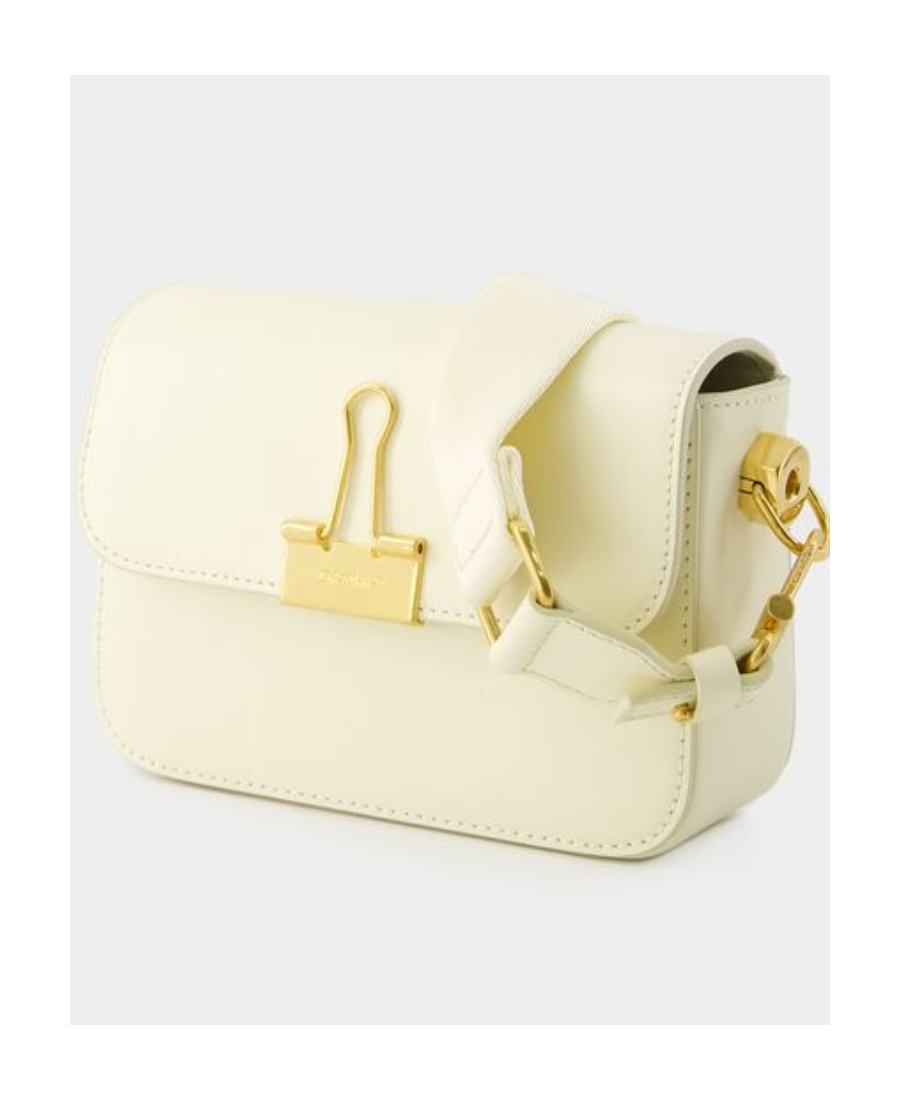 Off-white Hobo Plain Binder Bag In White