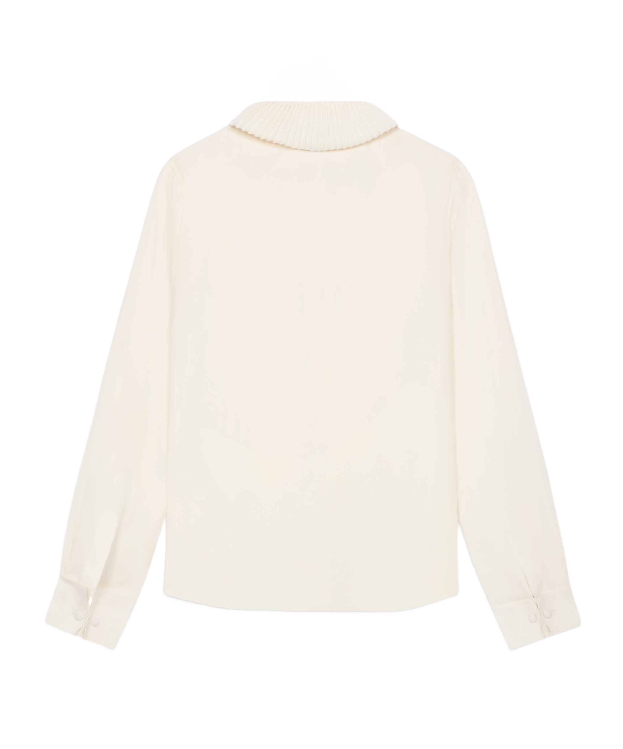 Celine Bow Shirt In White