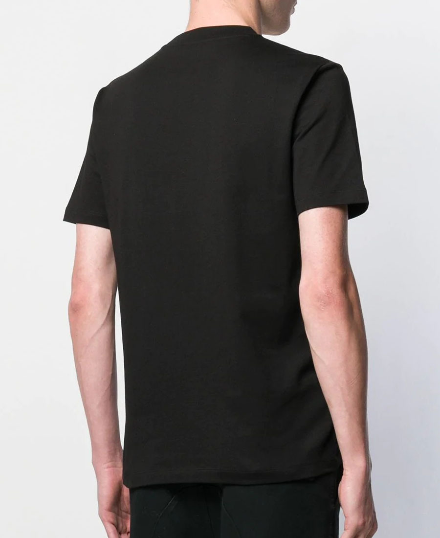 Mcq By Alexander Mcqueen Logo Embroidered T-shirt In Black