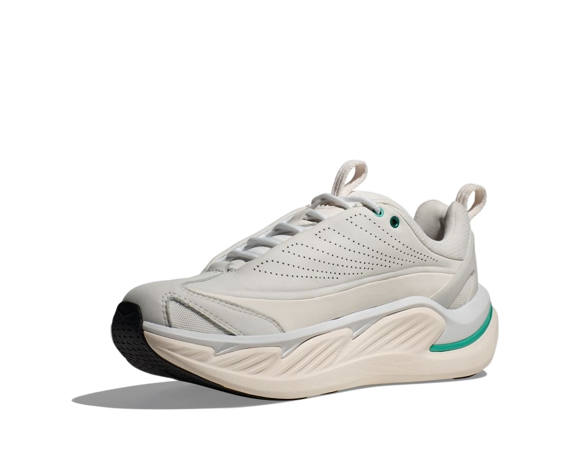 Hoka Elevon X Platform Sneaker In White
