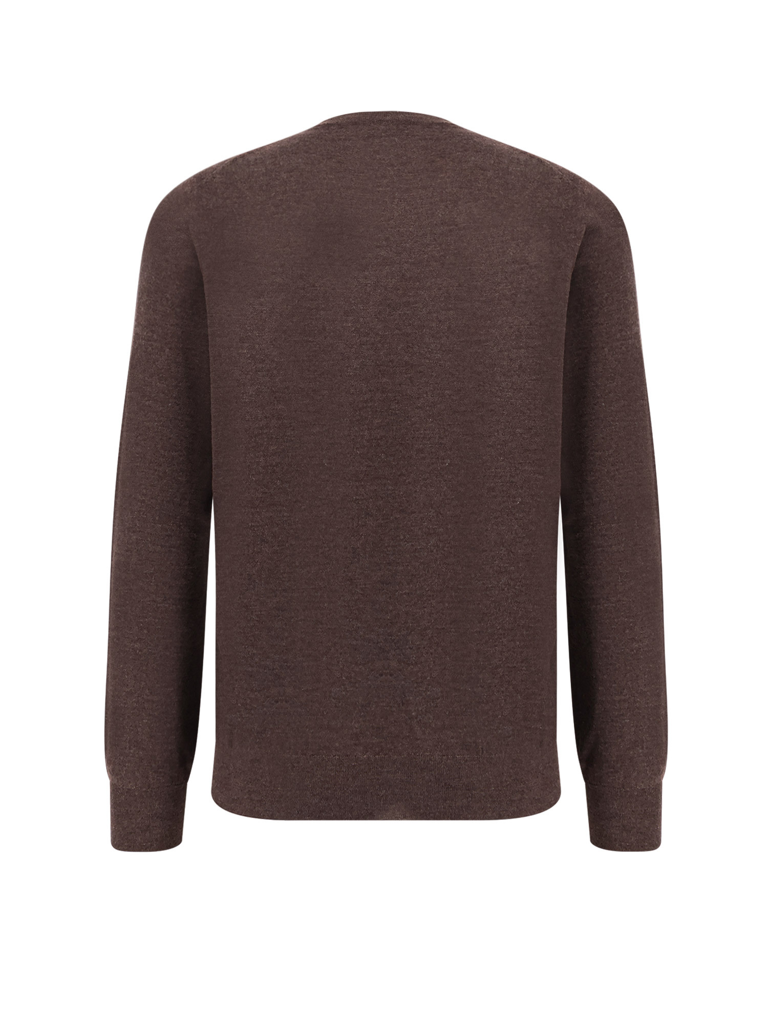 Brunello Cucinelli Long Sleeve Sweater In Brown