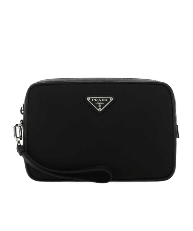 Prada Necessaire Re-nylon In Black