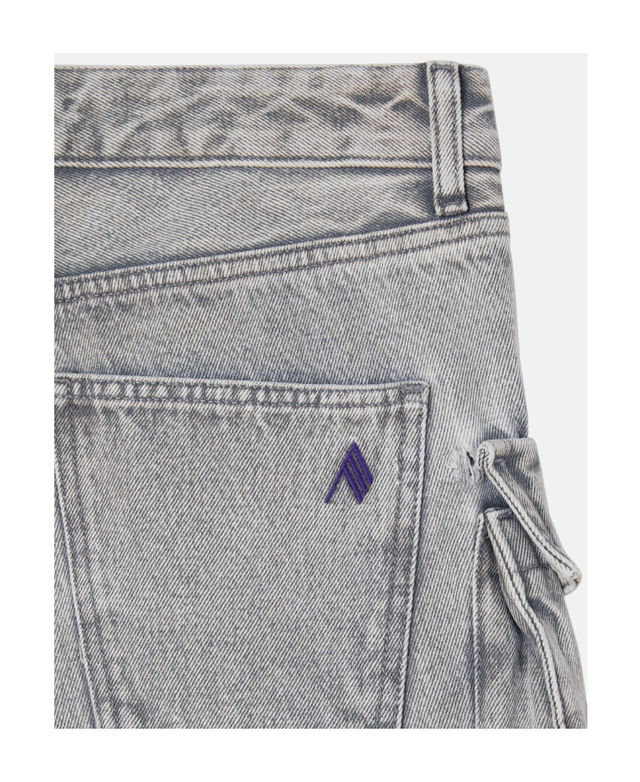 Attico Ladies Grey Essie Long Pants In Gray