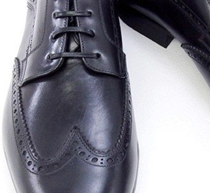 Ferragamo Tie Business Casual Shoes In Black