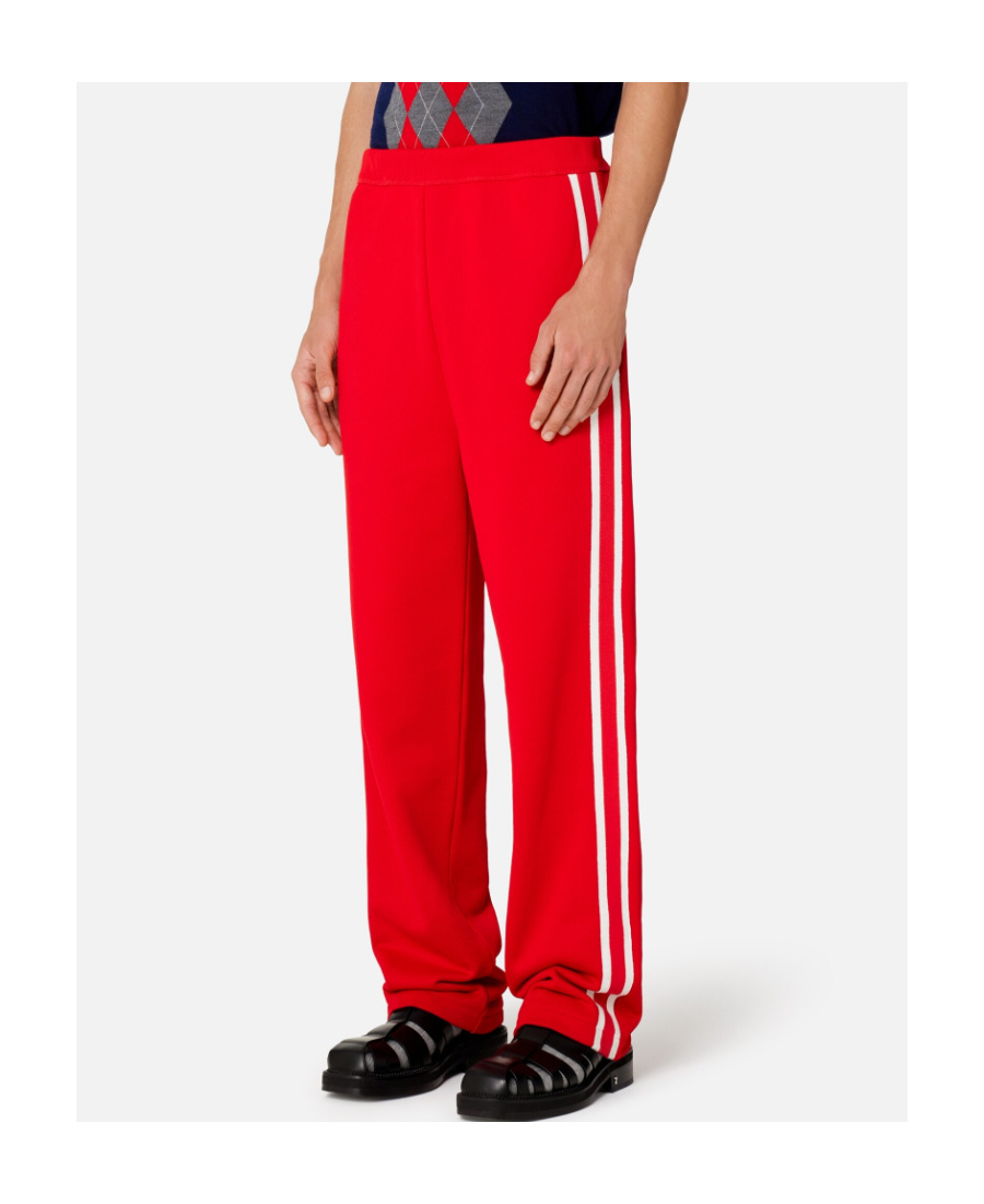 AMI ALEXANDRE MATTIUSSI SIDE-STRIPE DRAWSTRING TRACK PANTS