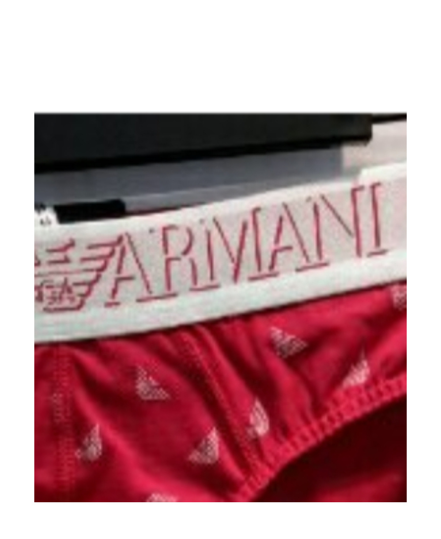 EMPORIO ARMANI LOGO WAIST-EDGE PANTIES