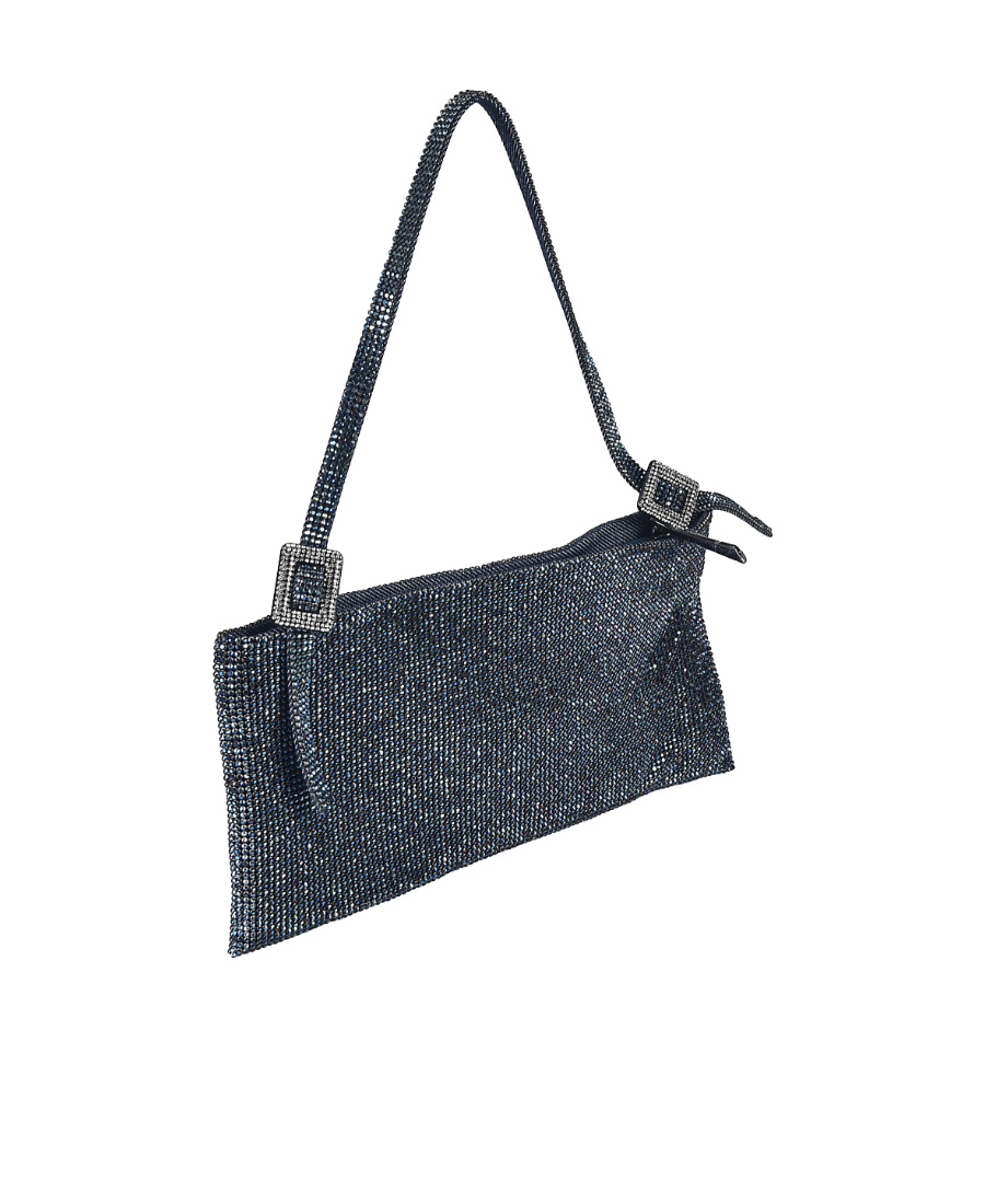 Benedetta Bruzziches Adjustable Shoulder Strap Single Shoulder Bag In Black