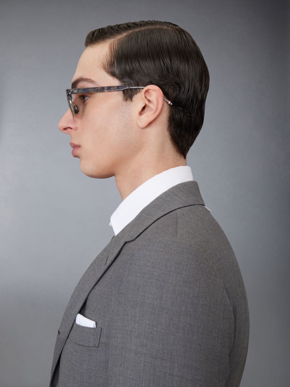 Thom Browne Eyewear Round Frame Sunglasses In Black